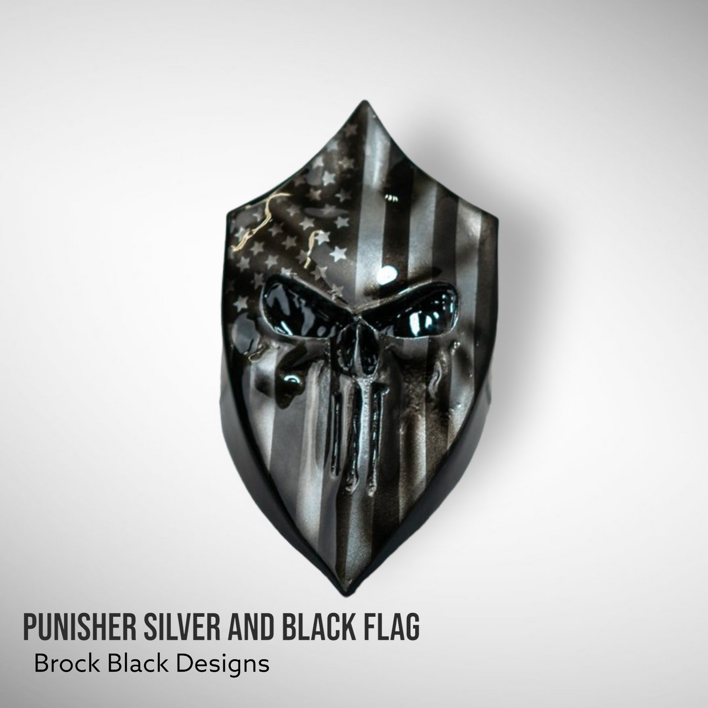 Custom horn cover punisher stretching through
