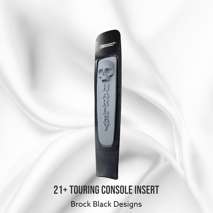 21+ touring console insert 3D ancient skull