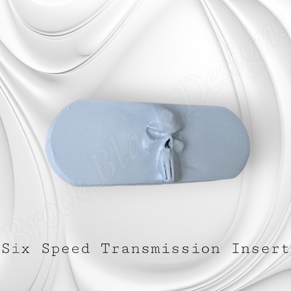 Transmission insert 3D Punisher skull