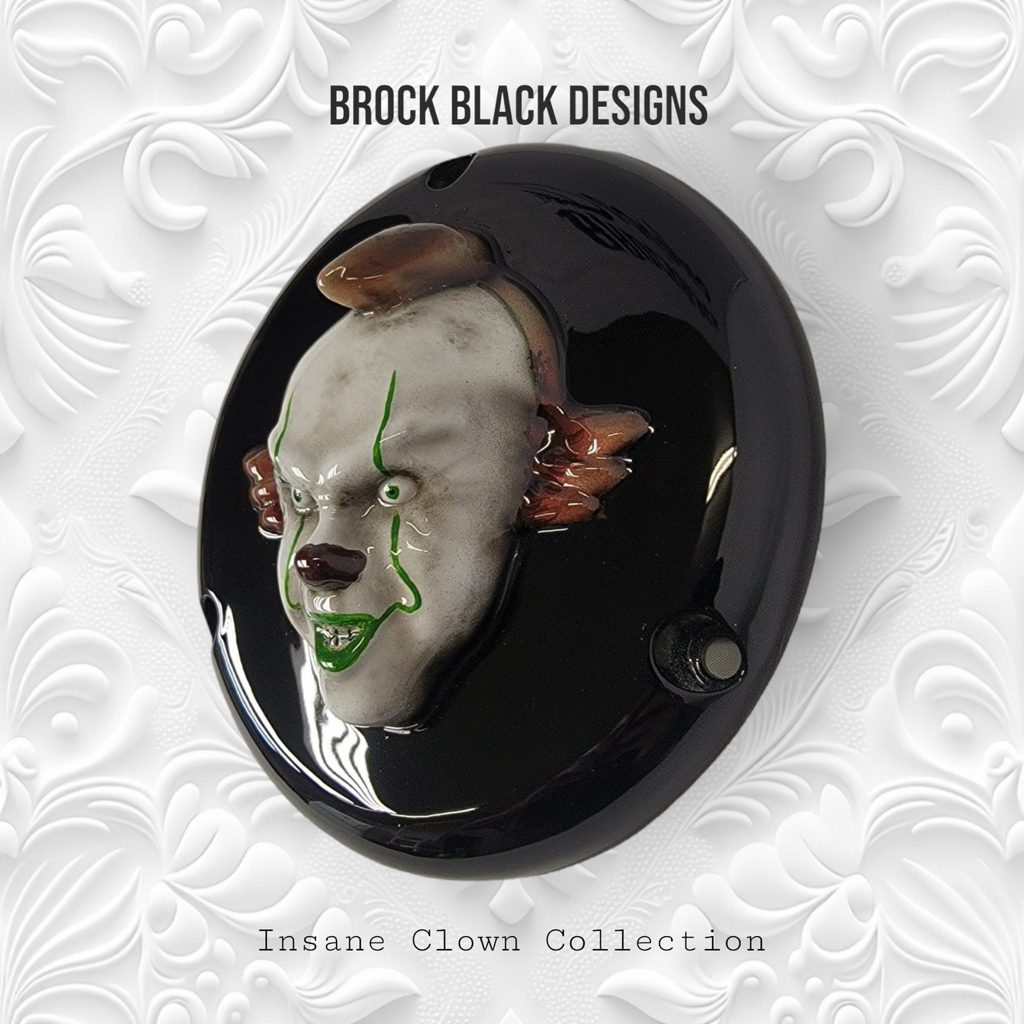 Clown themed derby and points cover