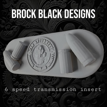 Transmission insert 3D 2ND AMENDMENT THEME