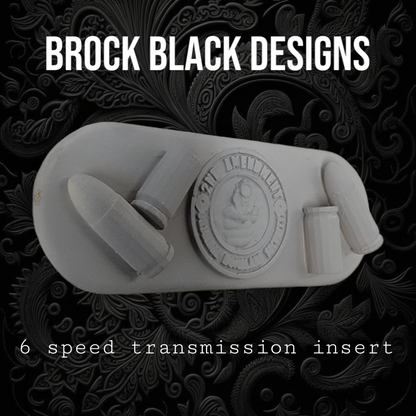 Transmission insert 3D 2ND AMENDMENT THEME