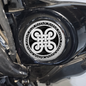 97-25+ Harley inner Touring 3D Celtic knot speakers grill covers set