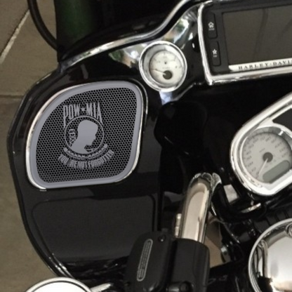 98-2024+ Road Glide 3D POW MIA TRIBUTE speakers grill covers set