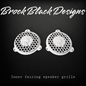 97-25+ Touring skull warbonnet speakers grill covers set