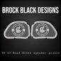 98-2024+ Road Glide inner 3D Don't Tread on me speakers grill covers set