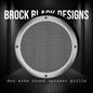 Touring decorative speakers grill covers sets