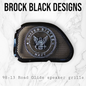 98-2024+ Road Glide 3D Navy speakers grill covers set