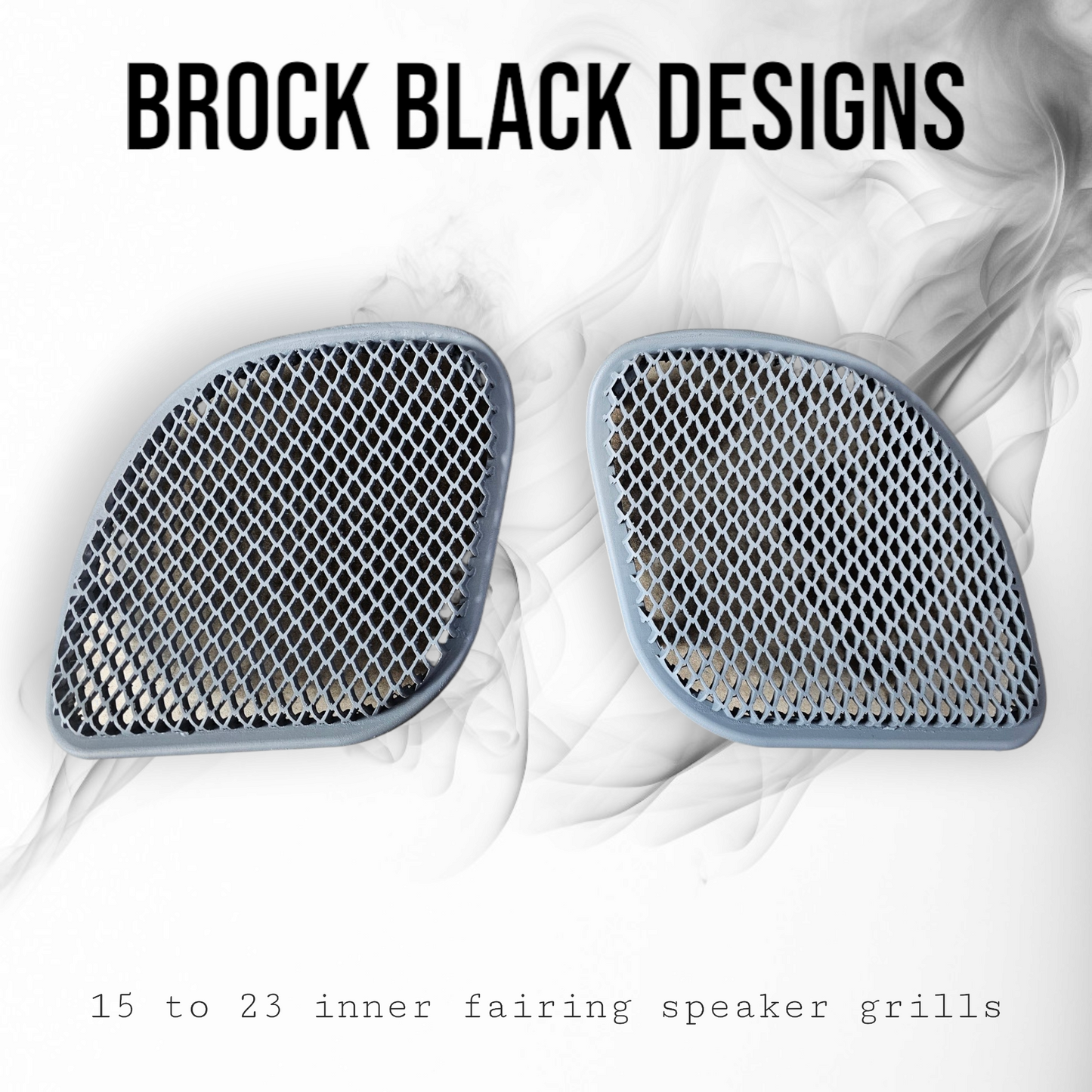 98-2024+ Road Glide 3D dragon scales speakers grill covers set