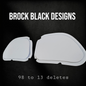 98-2024+ Road Glide speaker replacement  blank set