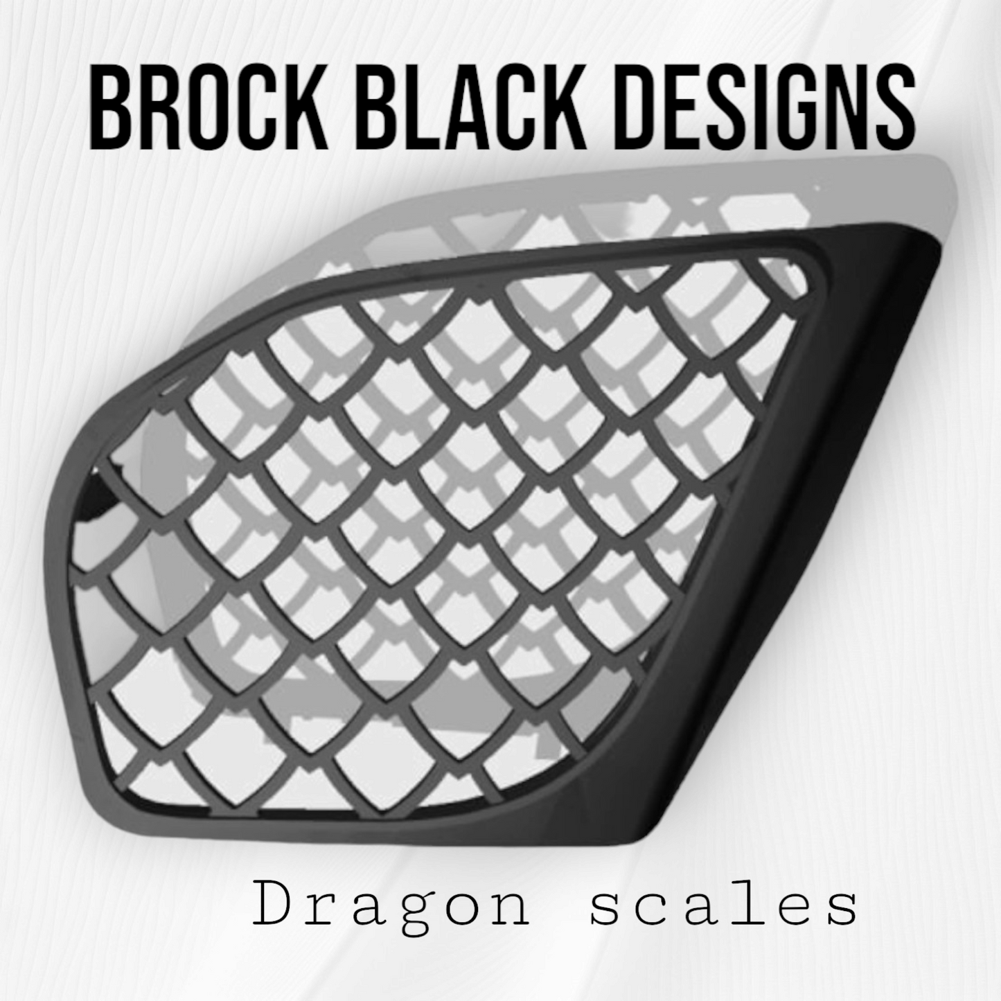 98 to 2024 Road Glide 3D crown speakers grill covers set