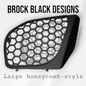 98 to 2024+ Road Glide 3D skull and dagger speakers grill covers set