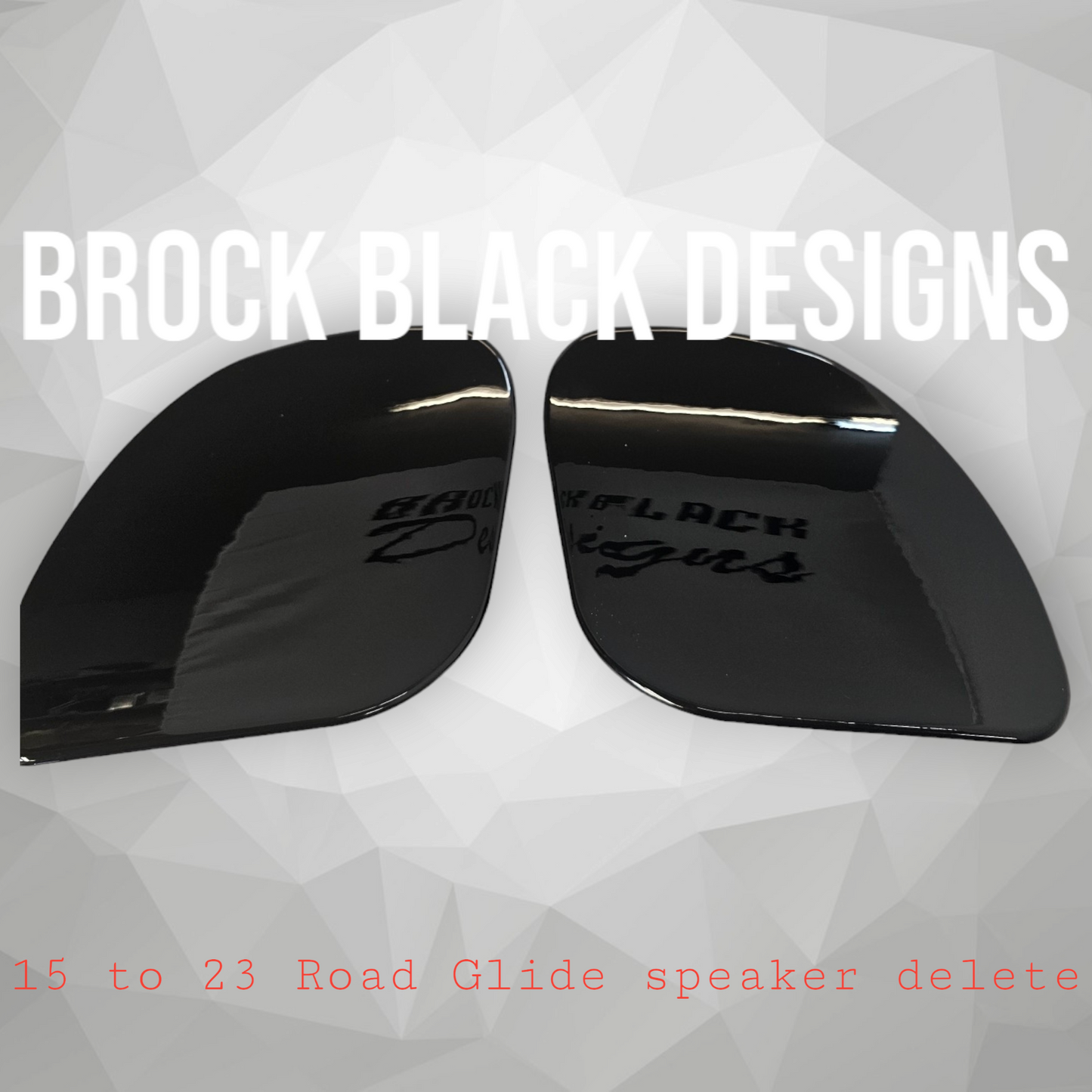 98-2024+ Road Glide speaker replacement  blank set