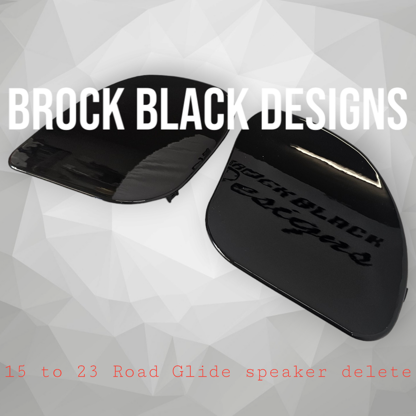98-2024+ Road Glide speaker replacement  blank set