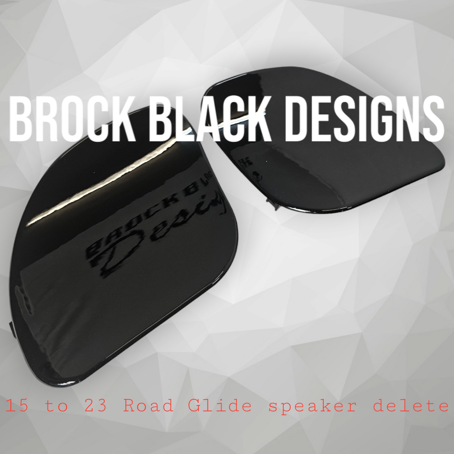 98-2024+ Road Glide speaker replacement  blank set