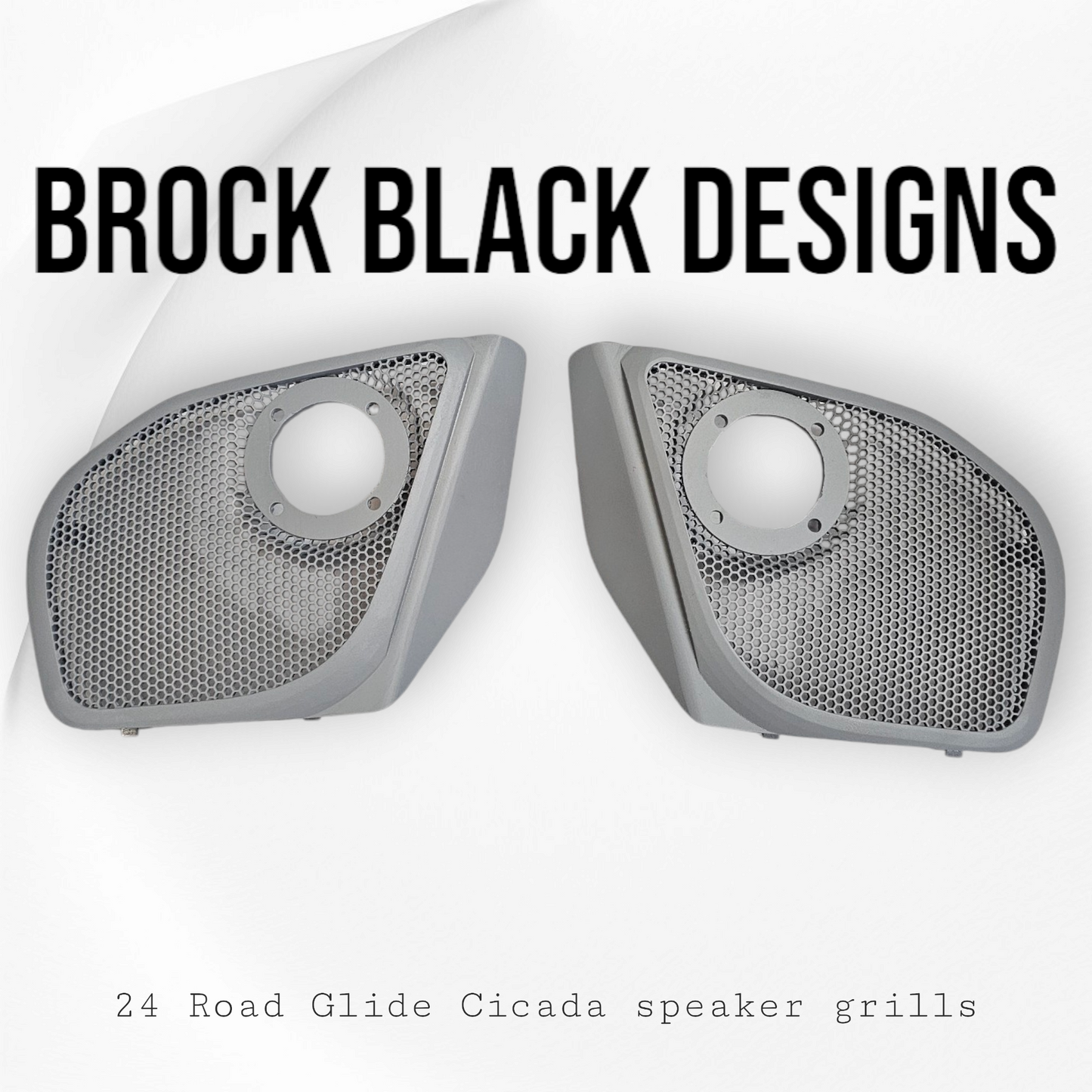 2024+ Road Glide with Diamond speakers grill covers set