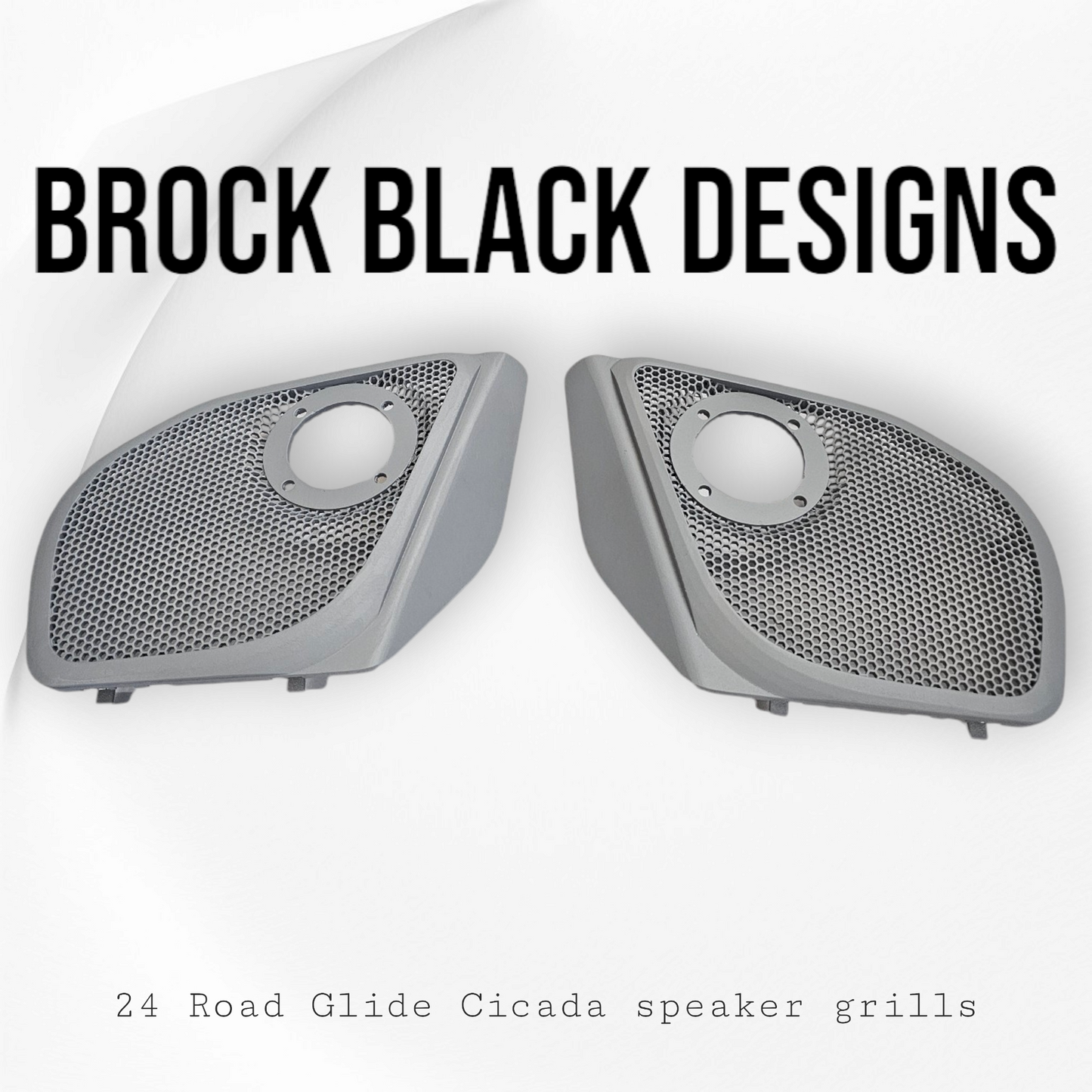 2024+ Road Glide with Diamond speakers grill covers set