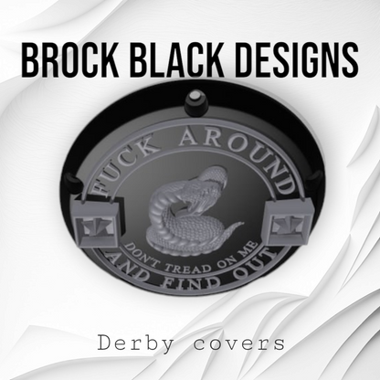 Dont Tread on Me derby cover