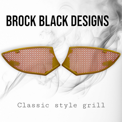 Webbed skull inner Victory grills