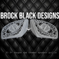 98 to 24+ Road Glide Dragon eye speakers grill covers sets