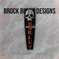 08+ touring console insert 3D ancient skull