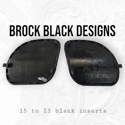 98-2024+ Road Glide speaker replacement  blank set