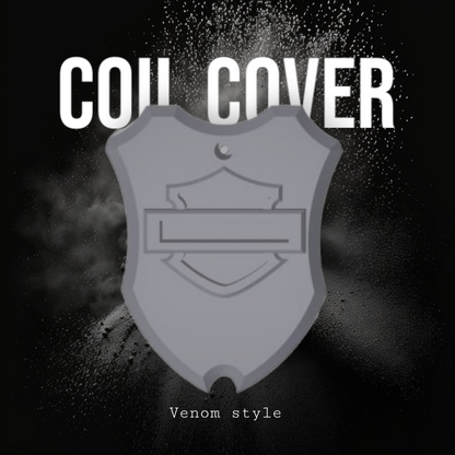 18+ Tattered flag themed Coil Cover