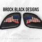 98-2024+ Road Glide 3D tattered flag speakers grill covers set