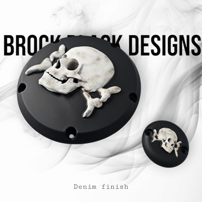 Derby and points cover skull and crossbones