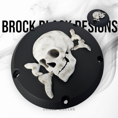 Derby and points cover skull and crossbones