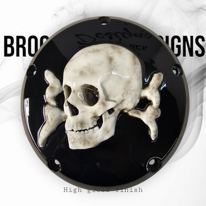 Derby and points cover skull and crossbones