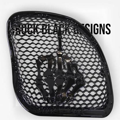 98-2024+ Road Glide 3D middle finger speakers grill covers set