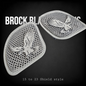 98-2024+ Road Glide 3D Eagle speakers grill covers set