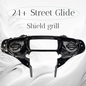 23.5+ Harley inner 3D shield speakers grill covers set