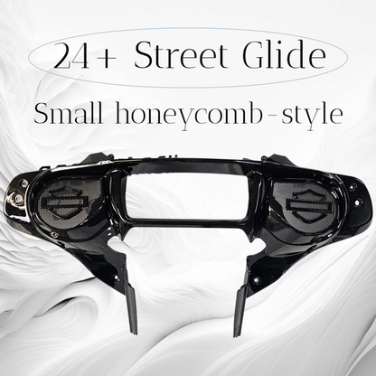 23.5+ Harley inner 3D shield speakers grill covers set