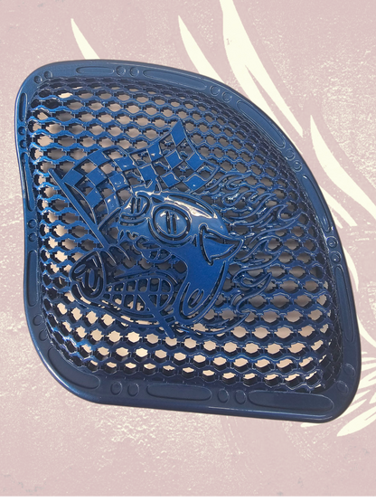 98-2024+ Road Glide 3D Fast Johnny speakers grill covers set