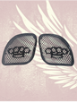 98-2024+ Road Glide 3D brass knuckles speakers grill covers set