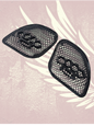 98-2024+ Road Glide 3D brass knuckles speakers grill covers set