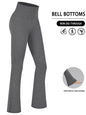 Plus Size Women's Super Soft High Waisted Flare Pant, Soft Bootleg Bell Bottoms.