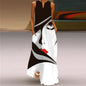 Elegant Sleeveless Women Dress, Vintage Print Loose Long Maxi Dresses Lady V Neck Pocket Sundress Plus Size