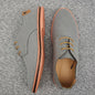 2024 Spring Suede Leather Men Shoes, Oxford Casual Shoes Classic Sneakers Comfortable Footwear.