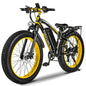 1500W Electric Bike 48V 15Ah Battery 26" 4.0 Fat Tire Ebike 34MPH High Speed Mountain Bicycle Off-Road Snow Bike for Adults