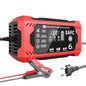 12-24V 6/8A Full Automatic Battery charger, Digital LCD Display Car Chargers Power Repair Chargers, Wet Dry Lead Acid.