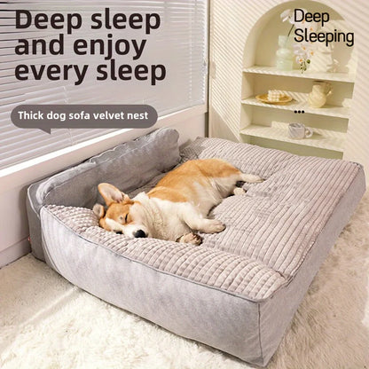 New Cat Bed, Dog Pet, Washed Soft Puppy Cushion .