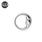 G23 Titanium Bee Septum Nose Ring Piercing Body Jewelry 16G Moon Segment Snake Clicker Helix  Ear Cartilage Heart Daith Hoop