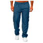 Men work pants, casual multi pocket tactical pants, outdoor sportswear, loose straight leg pants, long pants, plus size.