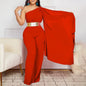 Elegant Jumpsuits & Rompers for Woman, One Shoulder Flying Sleeve High Waisted Luxury Dinner Outfits.