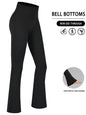 Plus Size Women's Super Soft High Waisted Flare Pant, Soft Bootleg Bell Bottoms.