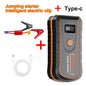 2000A Car Jump Starter, Emergency LED Light for All Diesel/Gasoline Cars 12V with Digital Display.