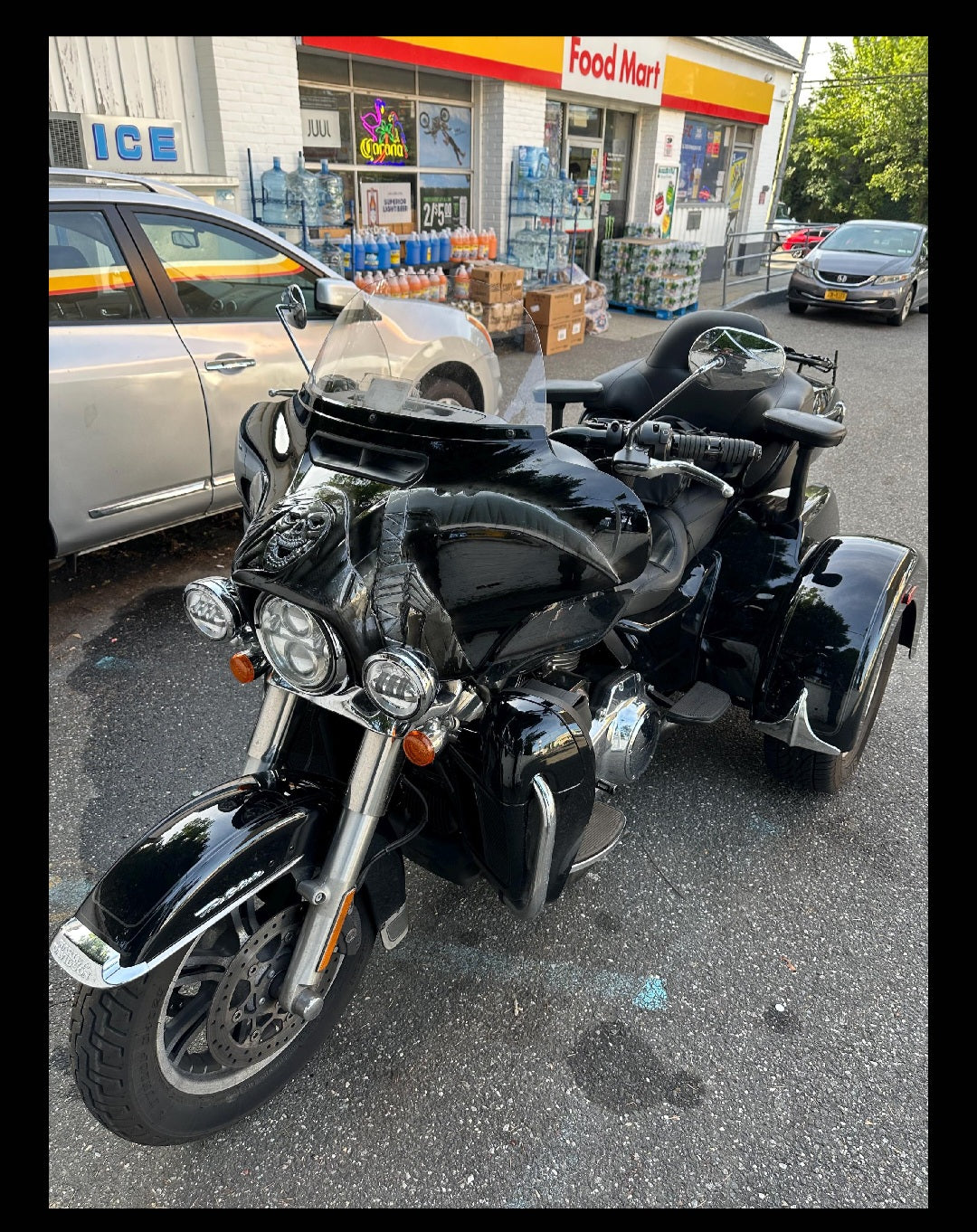 Harley Fairing batwing Grimm Reaper